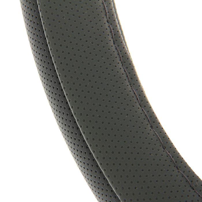 Оплётка на руль Lavita, размер М, 40 см, серая, ПВХ