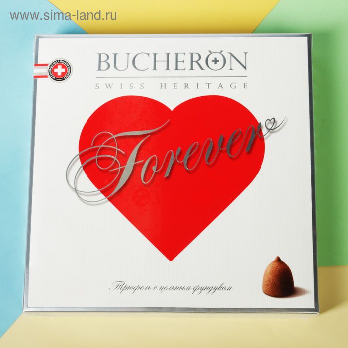 Шоколадные конфеты Bucheron «Трюфель с цельным фундуком», 225 г