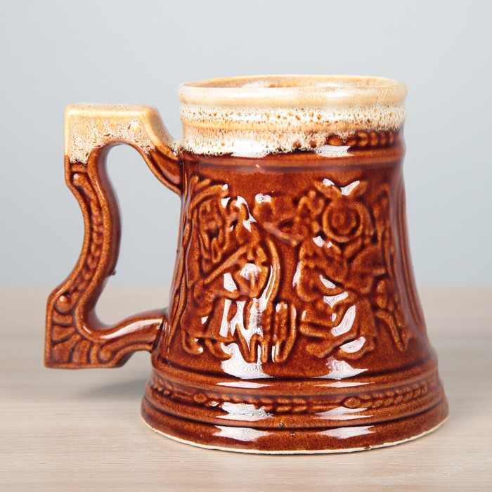 Кружка пивная "Деревня", 0,8 л