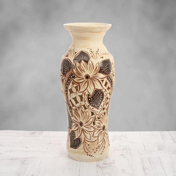 Ваза напольная "Весна" ажур, №1