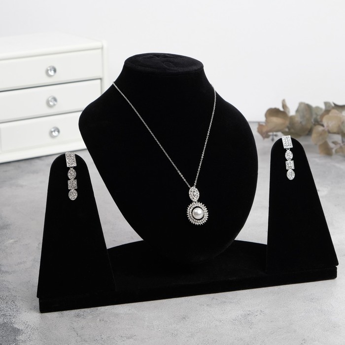 Поставка для украшений 32*14*22,5, цвет чёрный