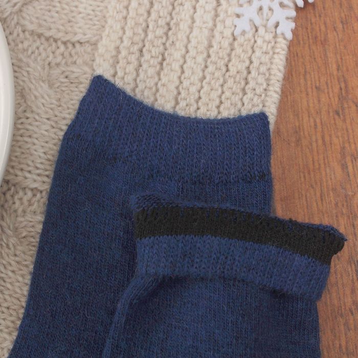 Носки десткие тёплые Collorista "Калейдоскоп", размер 14 (21-23), цвет синий