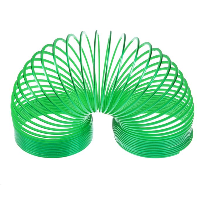 Пружинка-радуга, цвет зеленый