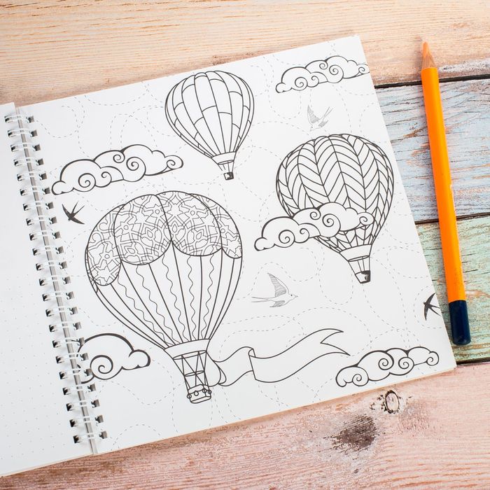 Смешбук на гребне "Собирай впечатления", твёрдая обложка, 20 х 20 см, 40 листов