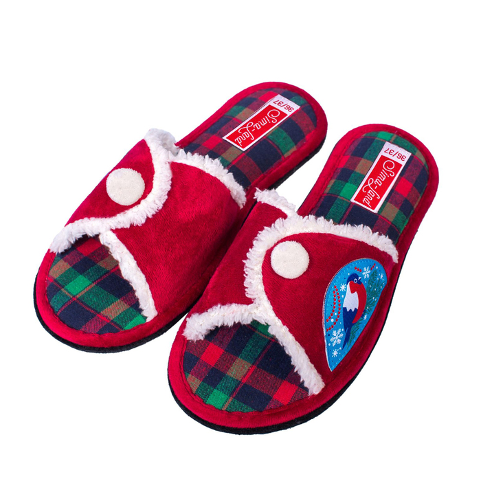 Обувь домашняя женская "Любимой Бабушке", размер 36/37