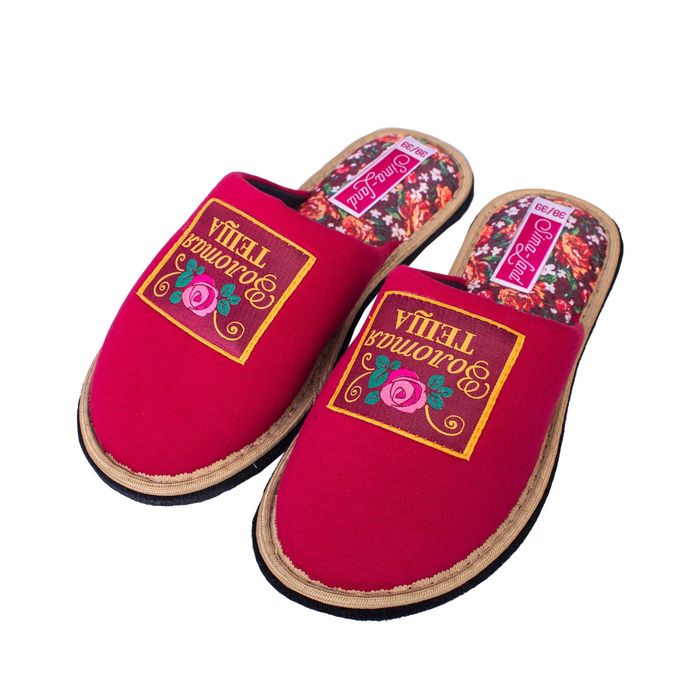 Обувь домашняя женская "Любимой теще", размер 38/39