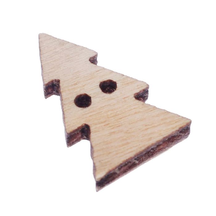 Набор декоративных пуговок "Зимние радости", 6 х 7 см