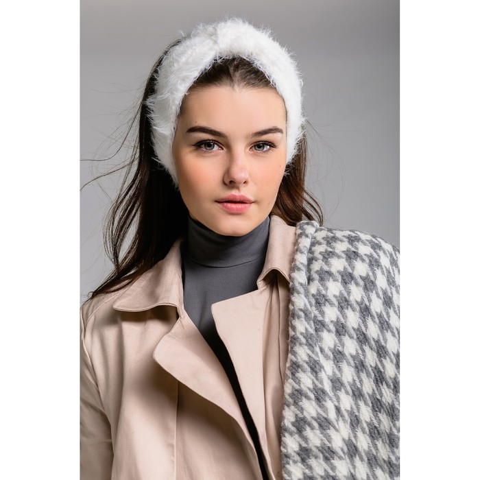 Повязка женская "Аиша", размер 54-56, цвет белый