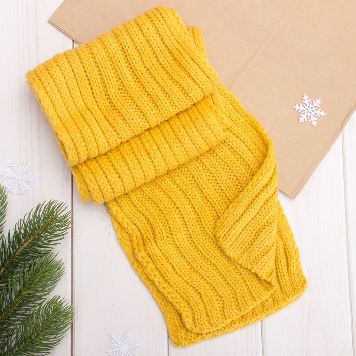 Комплект для девочки, зимний с подкладкой, возраст 3–5 лет, жёлтый