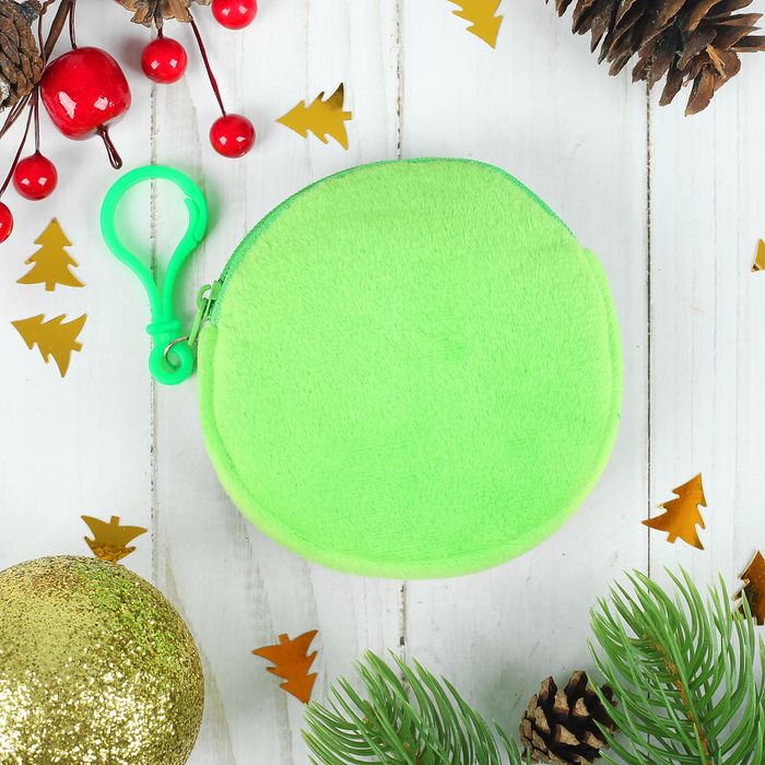 Кошелёк детский "Счастья", мишка, 9 х 9 см