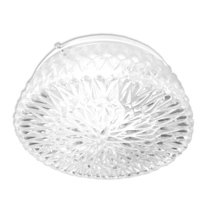 Светильник настенно-потолочный "Таблетка 3458" 1 лампа Е27 60W хрусталь 20х20х10
