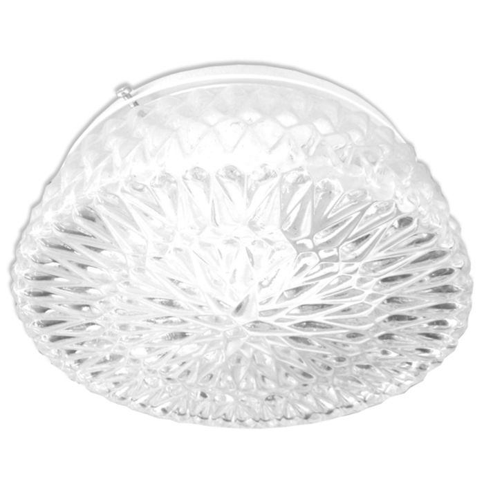 Светильник настенно-потолочный "Таблетка 3458" 2 лампы Е27 60W хрусталь 24х24х10