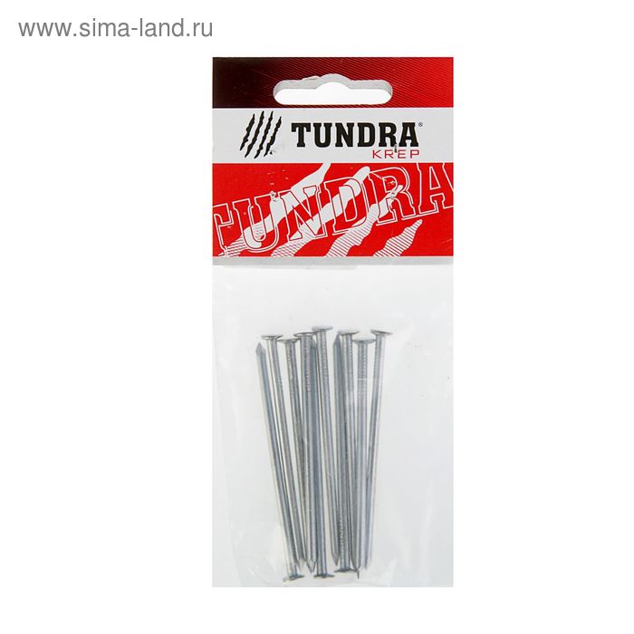 Гвоздь строительный TUNDRA krep, 3х70 мм, оцинкованный, в упаковке 10 шт.
