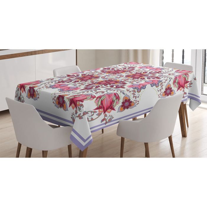 Скатерть с фотопринтом 120х145 см, 100% полиэстер