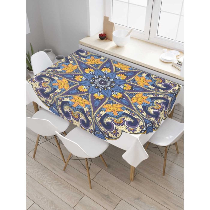 Скатерть с фотопринтом 120х145 см, 100% полиэстер