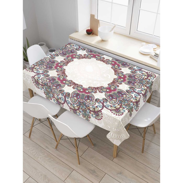 Скатерть с фотопринтом 120х145 см, 100% полиэстер