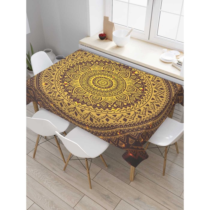 Скатерть с фотопринтом 120х145 см, 100% полиэстер