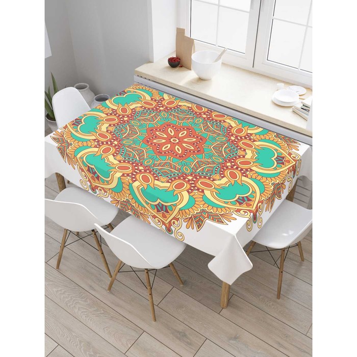 Скатерть с фотопринтом 120х145 см, 100% полиэстер