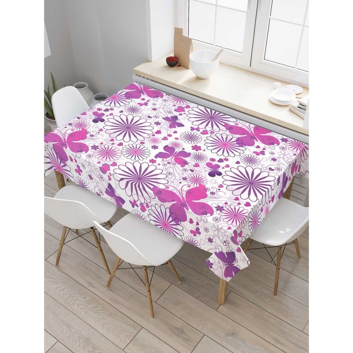 Скатерть с фотопринтом 120х145 см, 100% полиэстер