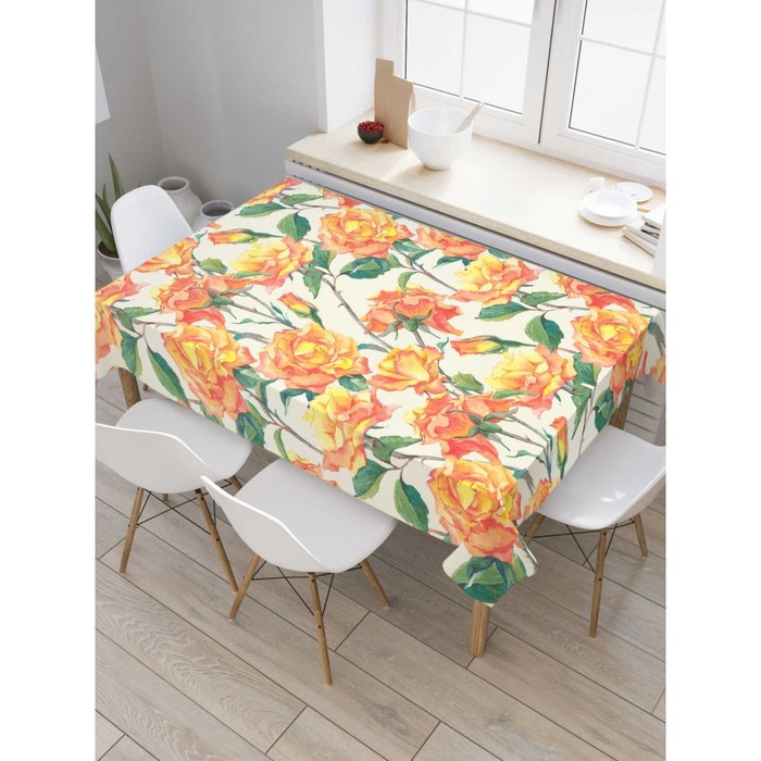 Скатерть с фотопринтом 120х145 см, 100% полиэстер