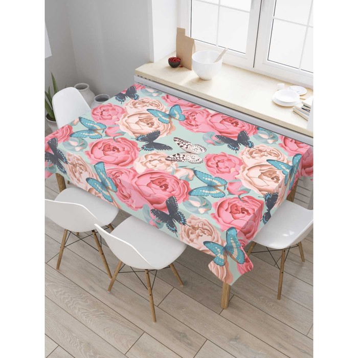 Скатерть с фотопринтом 120х145 см, 100% полиэстер