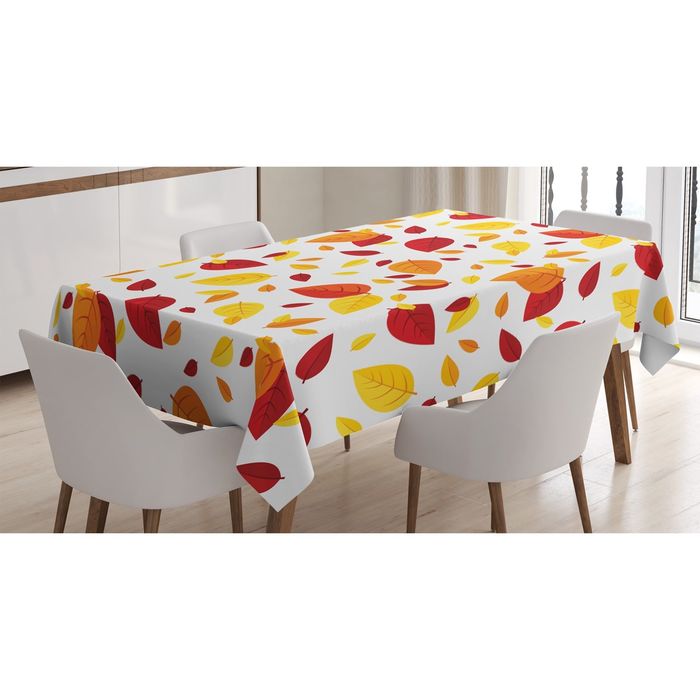 Скатерть с фотопринтом 120х145 см, 100% полиэстер