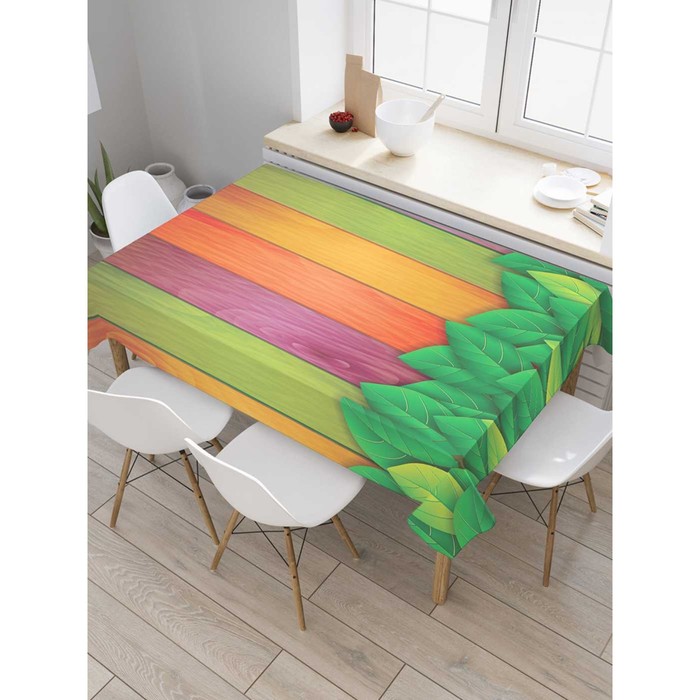 Скатерть с фотопринтом 120х145 см, 100% полиэстер