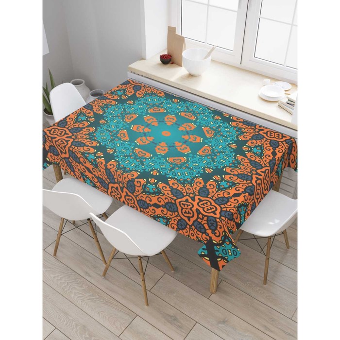 Скатерть с фотопринтом 180х145 см, 100% полиэстер