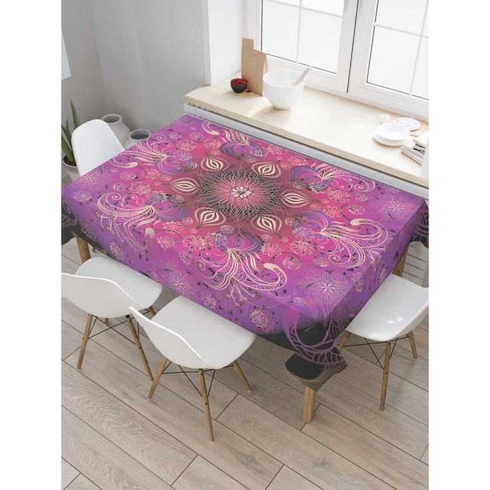 Скатерть с фотопринтом 180х145 см, 100% полиэстер