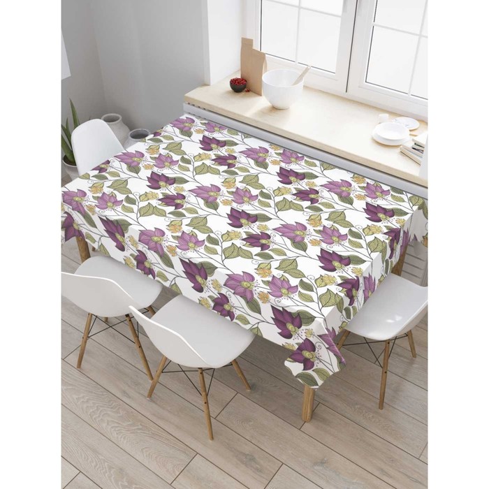 Скатерть с фотопринтом 180х145 см, 100% полиэстер