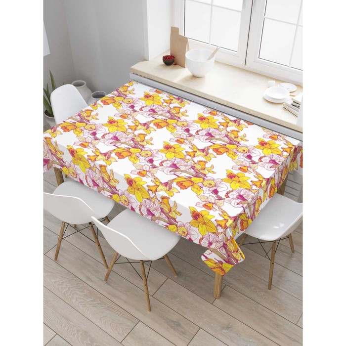 Скатерть с фотопринтом 180х145 см, 100% полиэстер