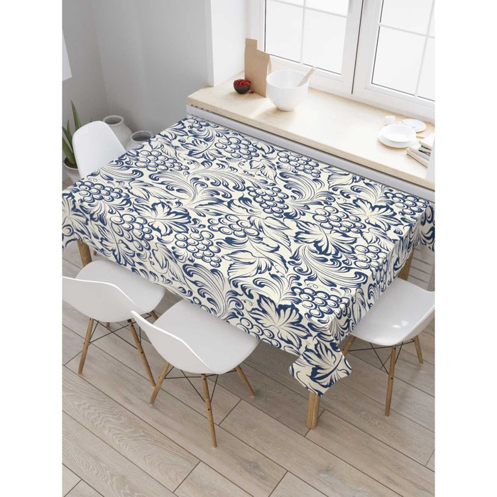 Скатерть с фотопринтом 180х145 см, 100% полиэстер