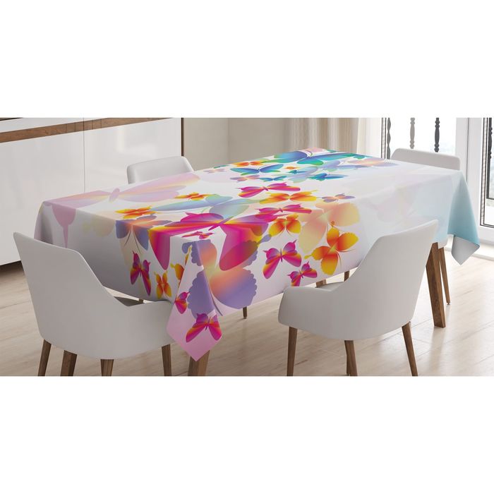 Скатерть с фотопринтом 180х145 см, 100% полиэстер