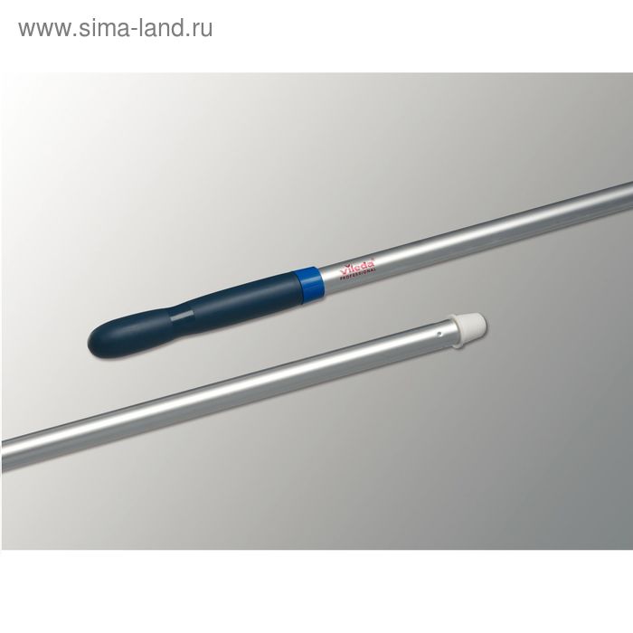 Ручка Vileda усиленная, алюминиевая, 150 см, цвет металлик