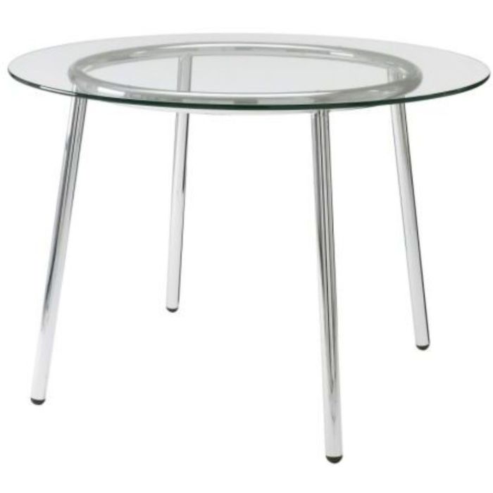 Стол, стекло, цвет хромированный САЛЬМИ
