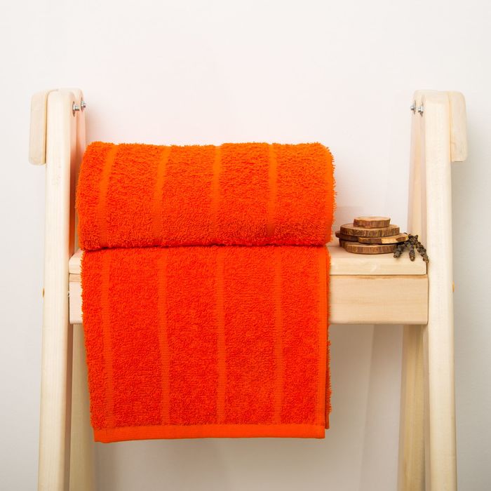 Полотенце махровое Spany Road цв.коралловый 50х90, 300г/м, хл100%