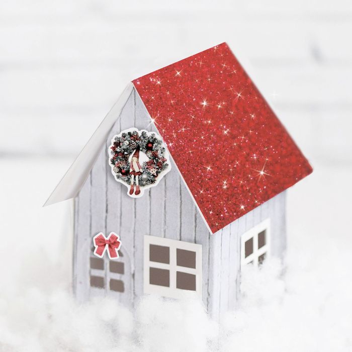 Домик новогодний «Magic home», набор для создания, 20 × 20 см