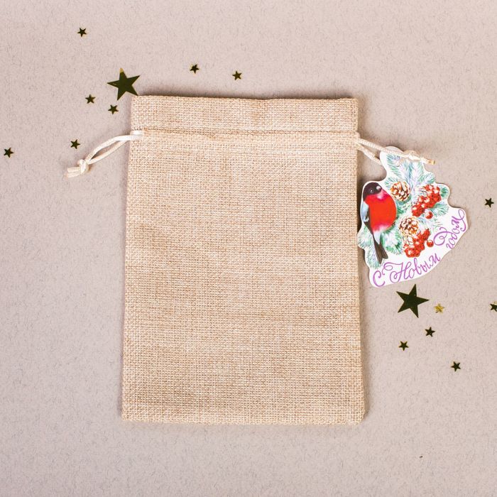 Мешочек подарочный «С Новым Годом», 13 х 18 см