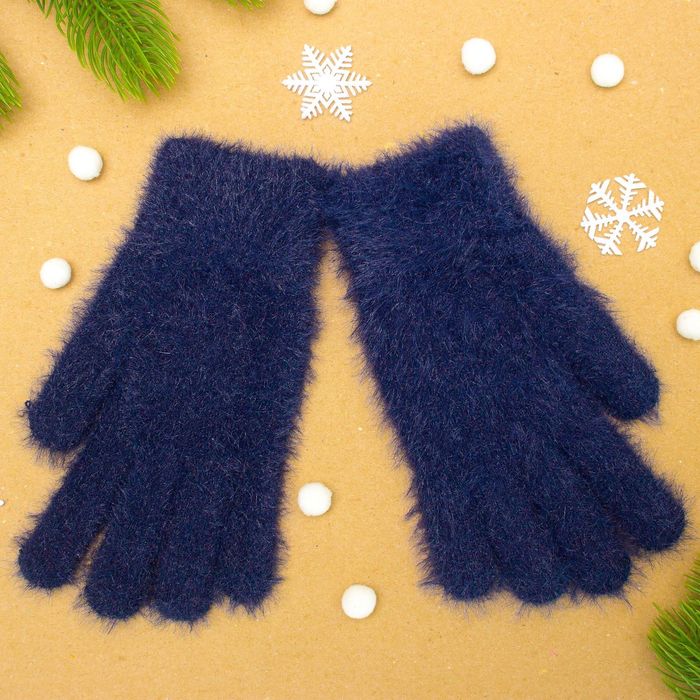 Перчатки женские "Самира", размер 16 (р-р произв. 20*8 см), цвет фиолетовый