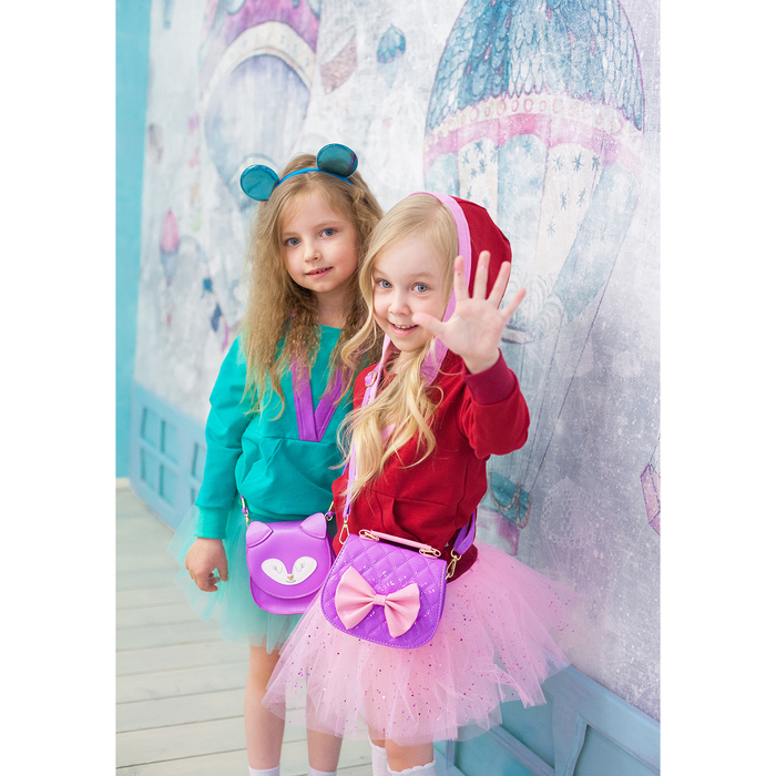 Набор Крошка Я "Маленькая принцесса" юбка и повязка на голову 3-5 лет, розов+серебро