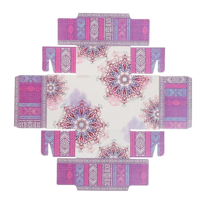 Коробка для кондитерских изделий с PVC крышкой «Хорошего настроения!» 12 х 6 х 11,5 см