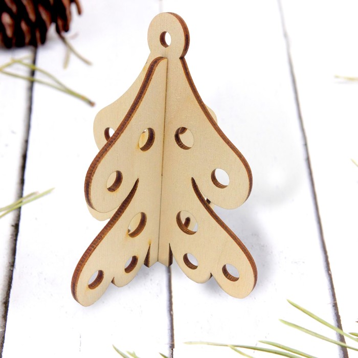 Подвеска "3D Ёлка"