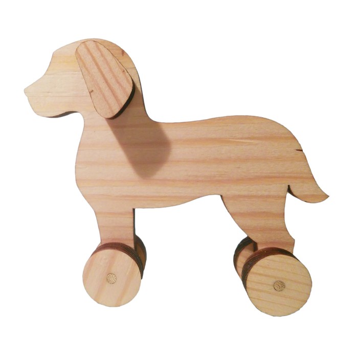 Фигурка на колёсах "Собачка"