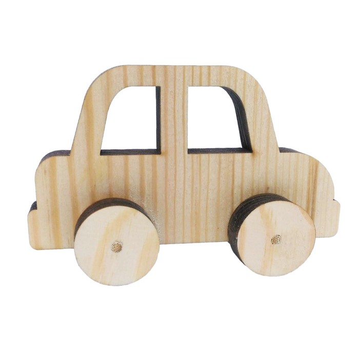 Фигурка на колёсах "Машинка"