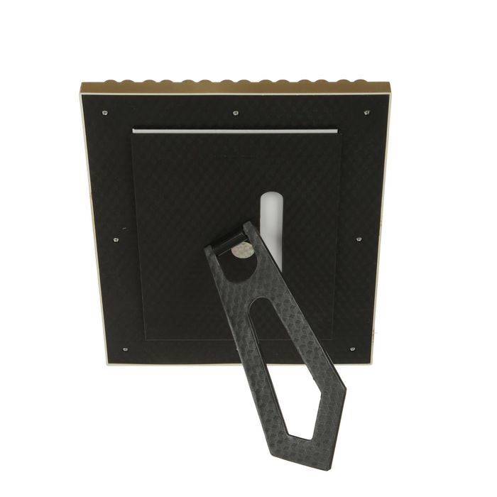 Фоторамка пластик 13х18 см "Сердечность" золото 24х19х8 см