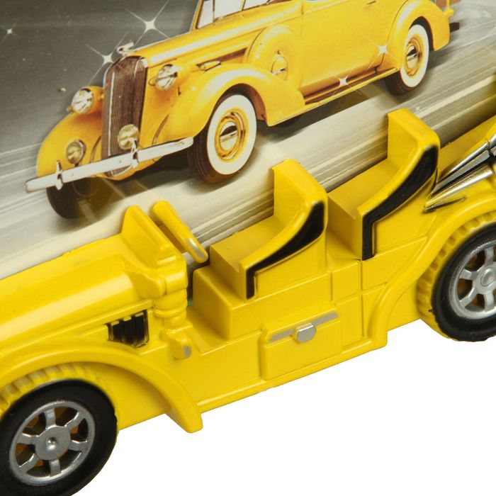 Фоторамка пластик 10х15 см "Автомобиль с откидным верхом" МИКС 15х14х8 см