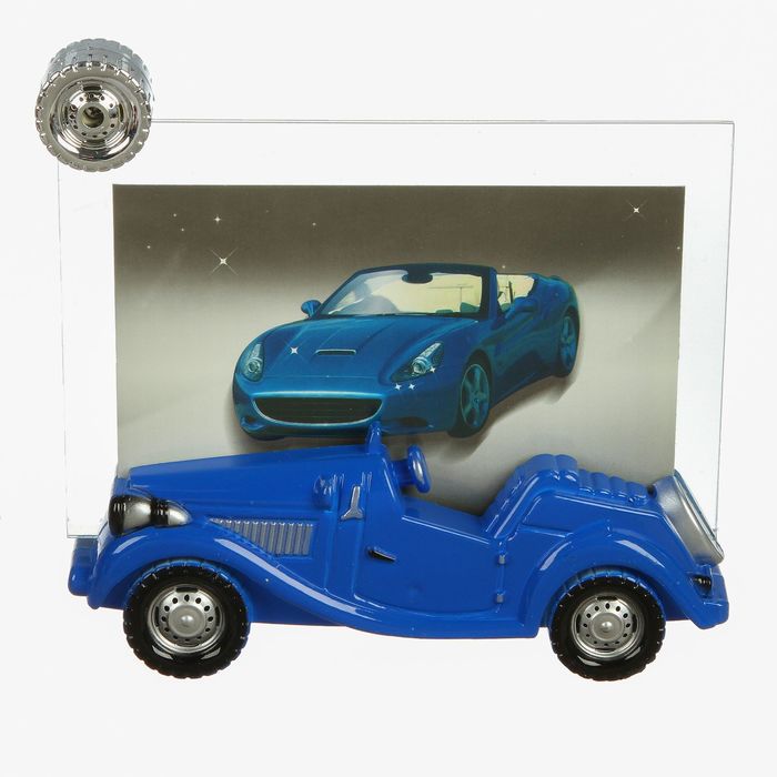 Фоторамка пластик 10х15 см "Кабриолет" МИКС 15х14х8 см