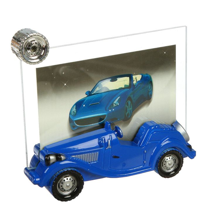 Фоторамка пластик 10х15 см "Кабриолет" МИКС 15х14х8 см