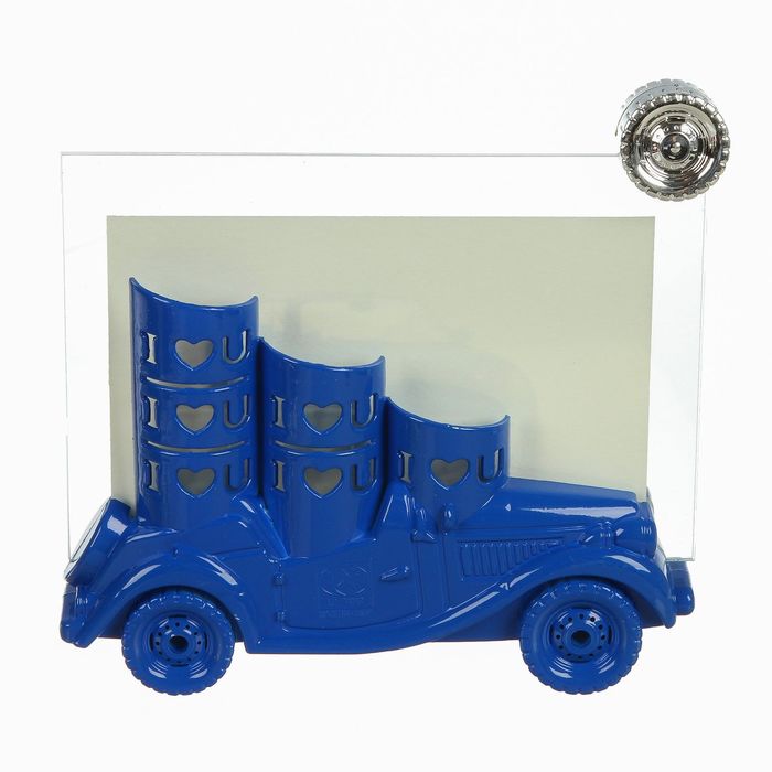 Фоторамка пластик 10х15 см "Кабриолет" МИКС 15х14х8 см