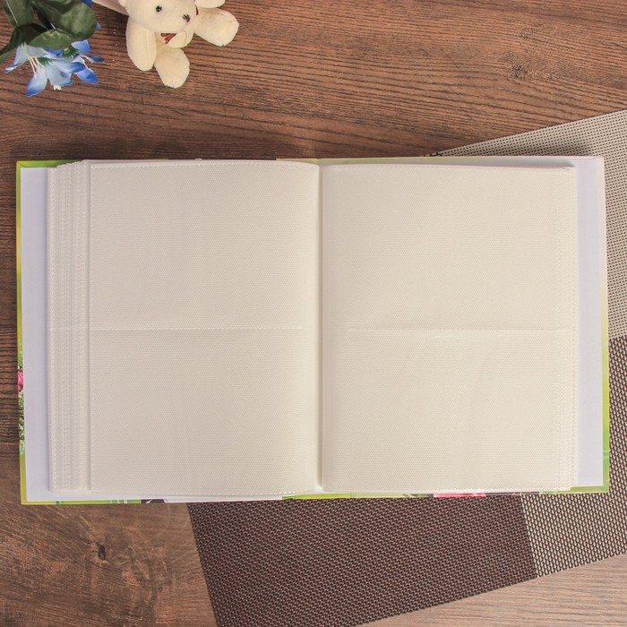 Фотоальбом 200 фото 10х15 см "Свадебный альбом" 26,5х17,5х5 см